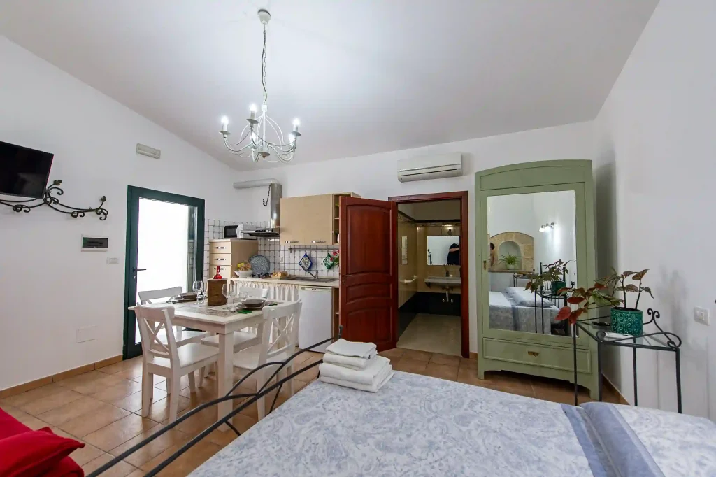Gli appartamenti della Masseria De Donno