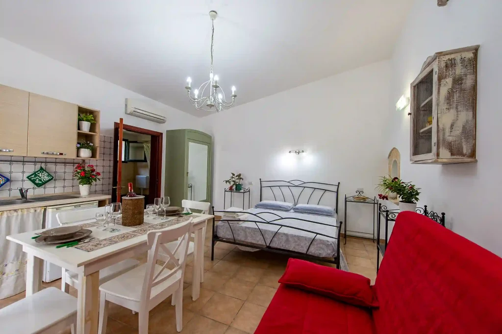 Gli appartamenti della Masseria De Donno