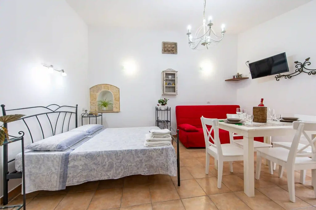 Gli appartamenti della Masseria De Donno