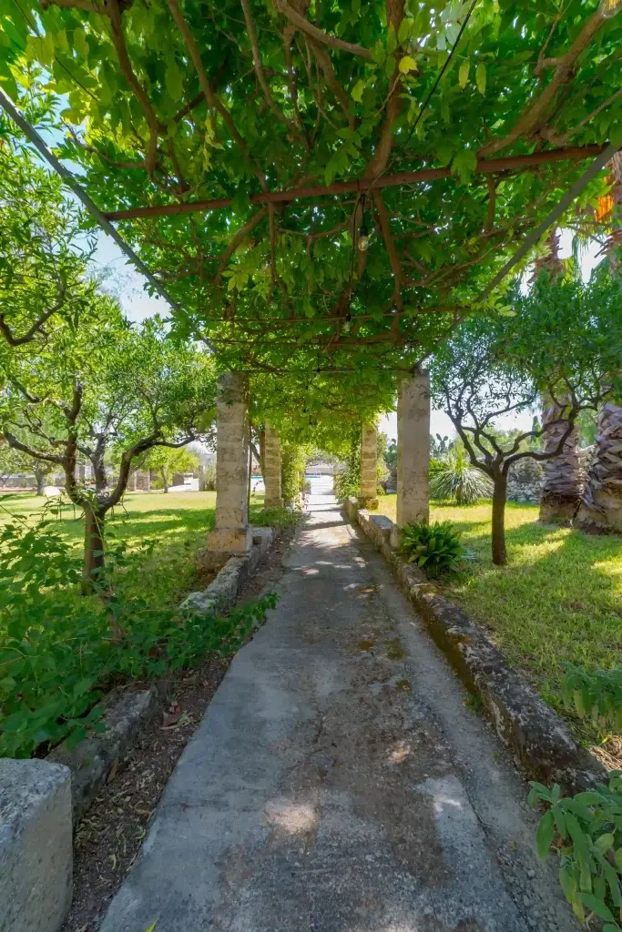Il giardino della Masseria De Donno