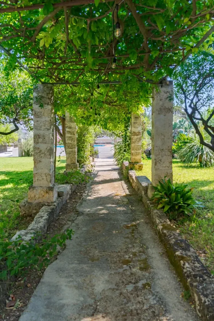 Il giardino della Masseria De Donno